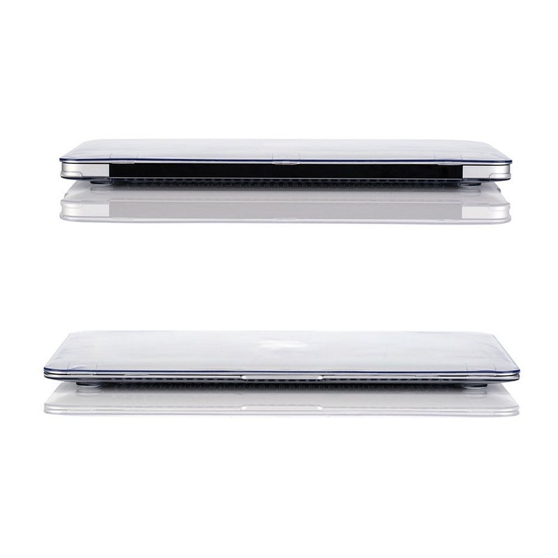 RUBAN Case for MacBook Air 11 Inch Release (A1370/A1465) - Slim Snap On Hard Shell Protective Cover and Keyboard Cover for MacBook Air 11, Crystal Clear - Image 4